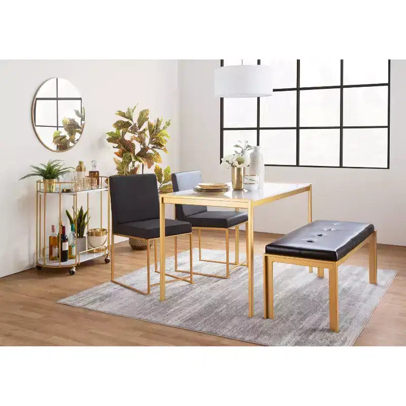 Lot de 2 chaises de salle à manger hautes Fuji - LumiSource