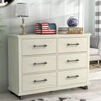 Commode 6 tiroirs de 132 cm - Festivo