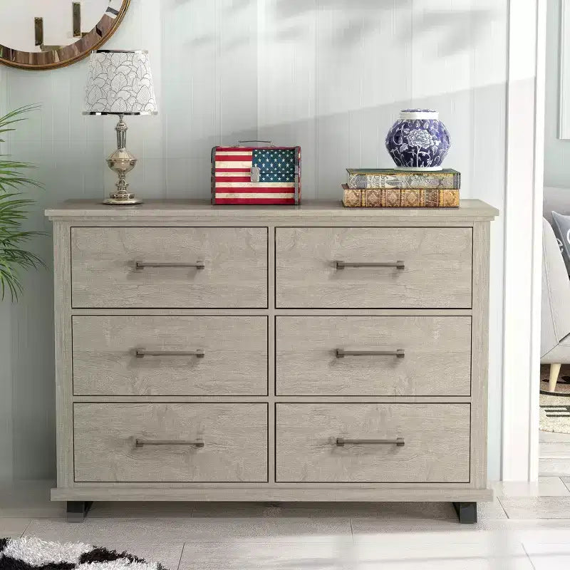 Commode 6 tiroirs de 132 cm - Festivo