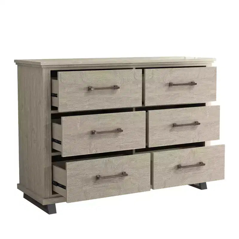 Commode 6 tiroirs de 132 cm - Festivo