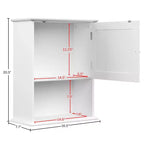 Organisateur de salle de bain Lavish Home - Armoire à pharmacie ou Rangement au-dessus des toilettes