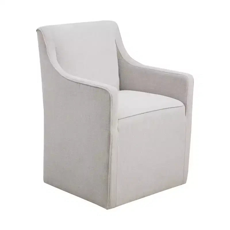 Chaise de salle à manger déhoussable Madison Park Hamilton avec roulettes