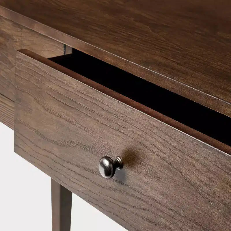 Console arquée Palma marron foncé - Threshold conçue avec Studio McGee