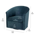 Fauteuil d'appoint pivotant Elizabeth Comfort Pointe