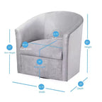 Fauteuil d'appoint pivotant Elizabeth Comfort Pointe