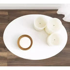 Table d'appoint ovale Decklyn Glam de Kate and Laurel