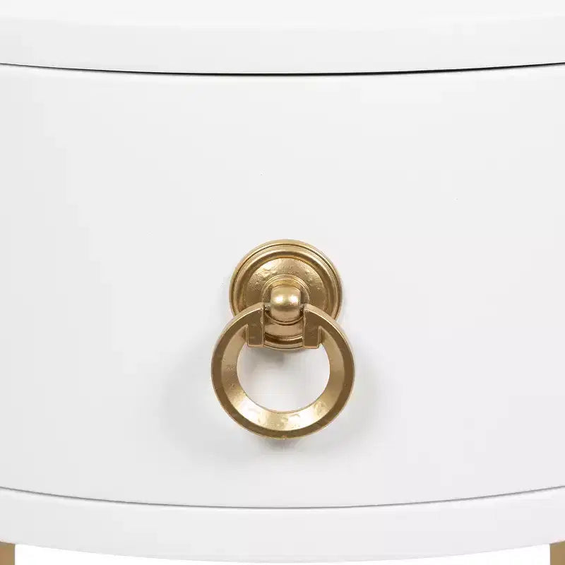 Table d'appoint ovale Decklyn Glam de Kate and Laurel