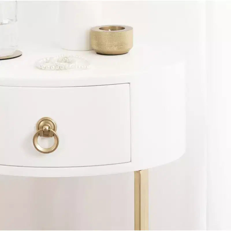 Table d'appoint ovale Decklyn Glam de Kate and Laurel