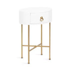 Table d'appoint ovale Decklyn Glam de Kate and Laurel