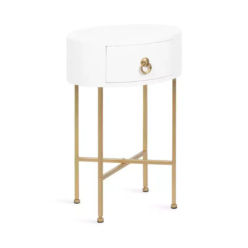 Table d'appoint ovale Decklyn Glam de Kate and Laurel