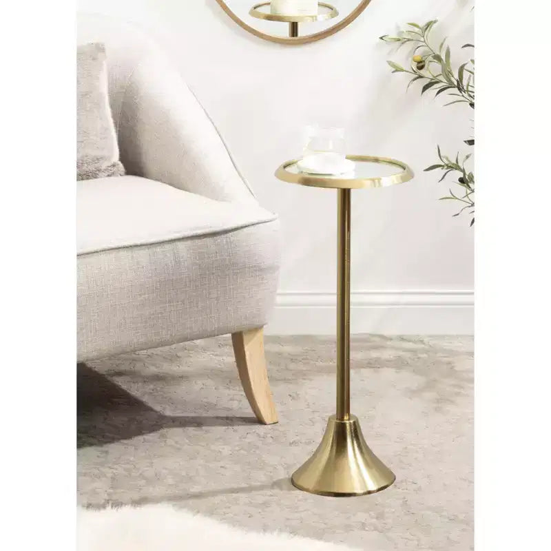 Table d'appoint en métal Sanzo de Kate et Laurel