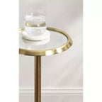 Table d'appoint en métal Sanzo de Kate et Laurel