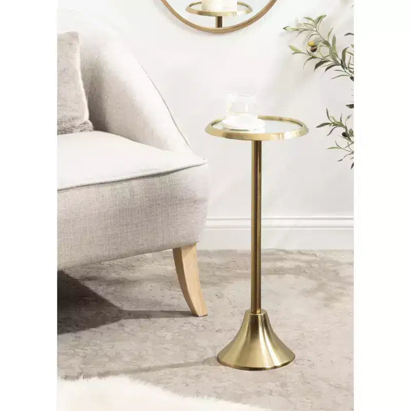 Table d'appoint en métal Sanzo de Kate et Laurel