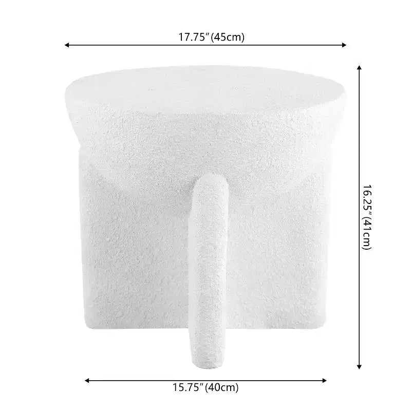 Table d'appoint minimaliste et moderne JONATHAN Y Brady 16.25 pour intérieur/extérieur