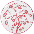 JONATHAN Y Cherry Blossom 17.7 Tabouret de jardin/Table d'appoint en céramique