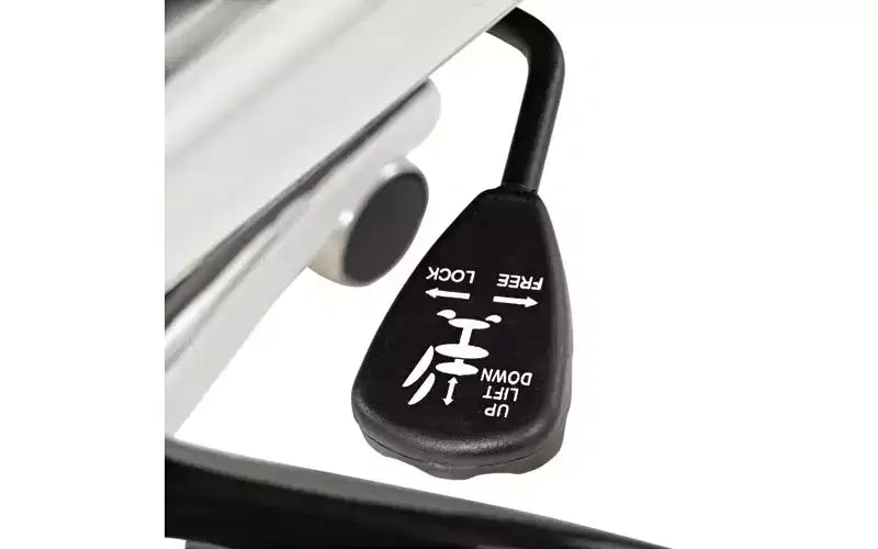 Chaise Alera Alera Neratoli à dossier mi-hauteur et profil mince, similicuir, supporte jusqu'à 125 kg, assise/dossier noir, piètement chromé
