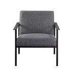 Fauteuil d'appoint fixe en métal Milano de Comfort Pointe