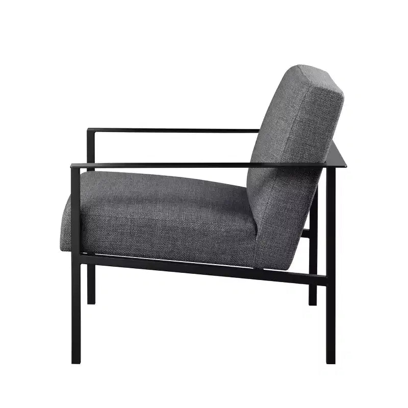 Fauteuil d'appoint fixe en métal Milano de Comfort Pointe