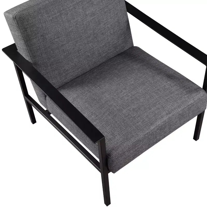 Fauteuil d'appoint fixe en métal Milano de Comfort Pointe