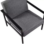 Fauteuil d'appoint fixe en métal Milano de Comfort Pointe