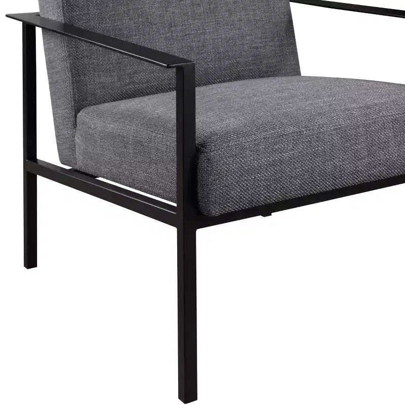 Fauteuil d'appoint fixe en métal Milano de Comfort Pointe
