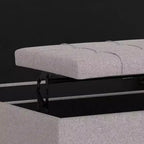 Ottoman de rangement table basse carrée grande WyndenHall Elliot