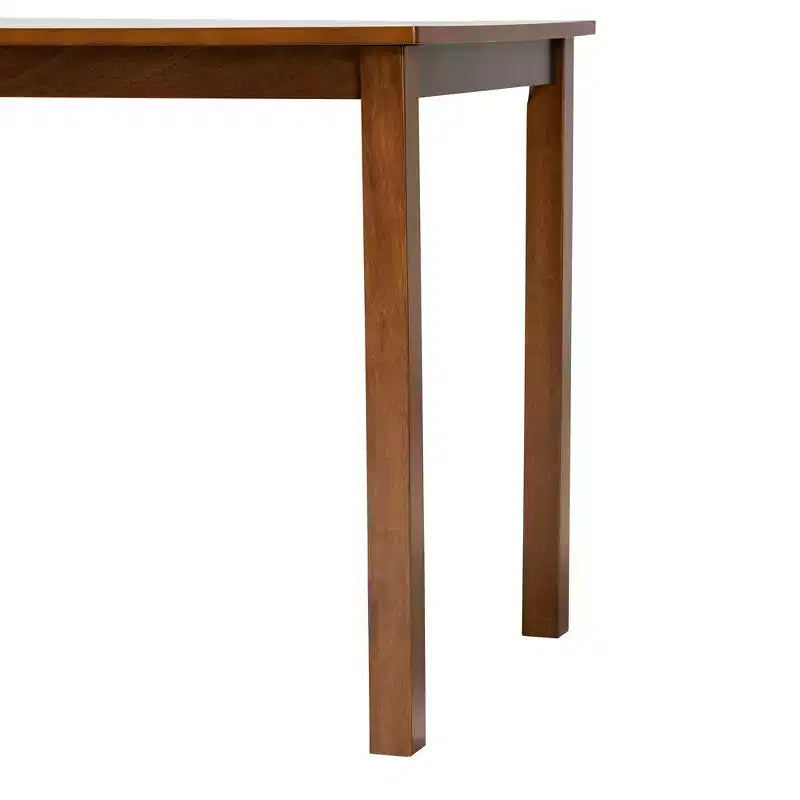 Table de salle à manger moderne en bois Baxton Studio Eveline de 43 pouces