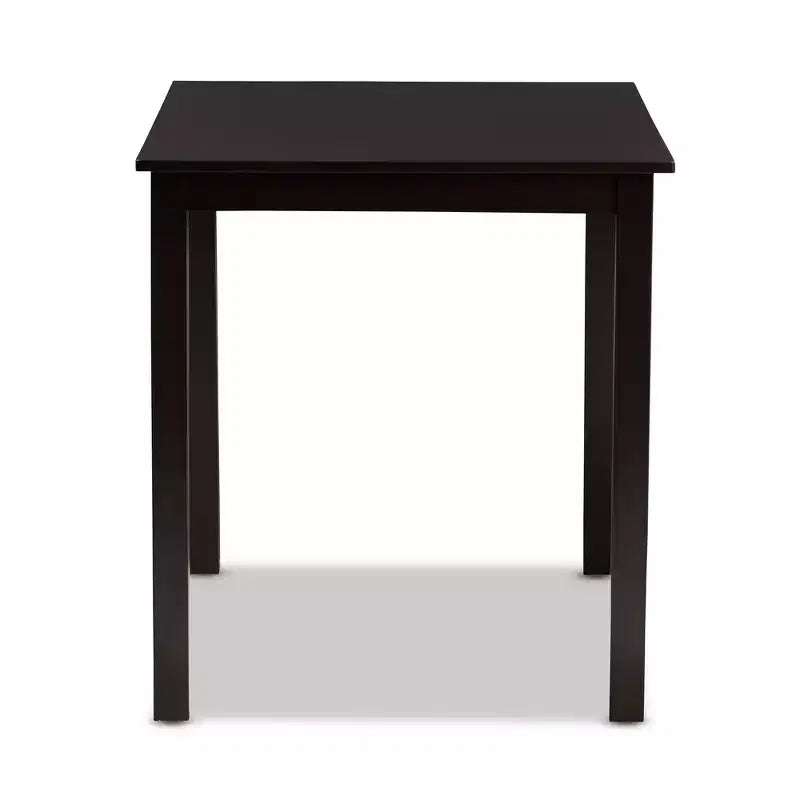 Table de salle à manger moderne en bois Baxton Studio Eveline de 43 pouces