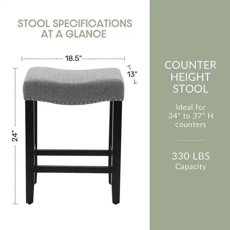 Tabouret de bar et tabouret de comptoir rembourrés WestinTrends
