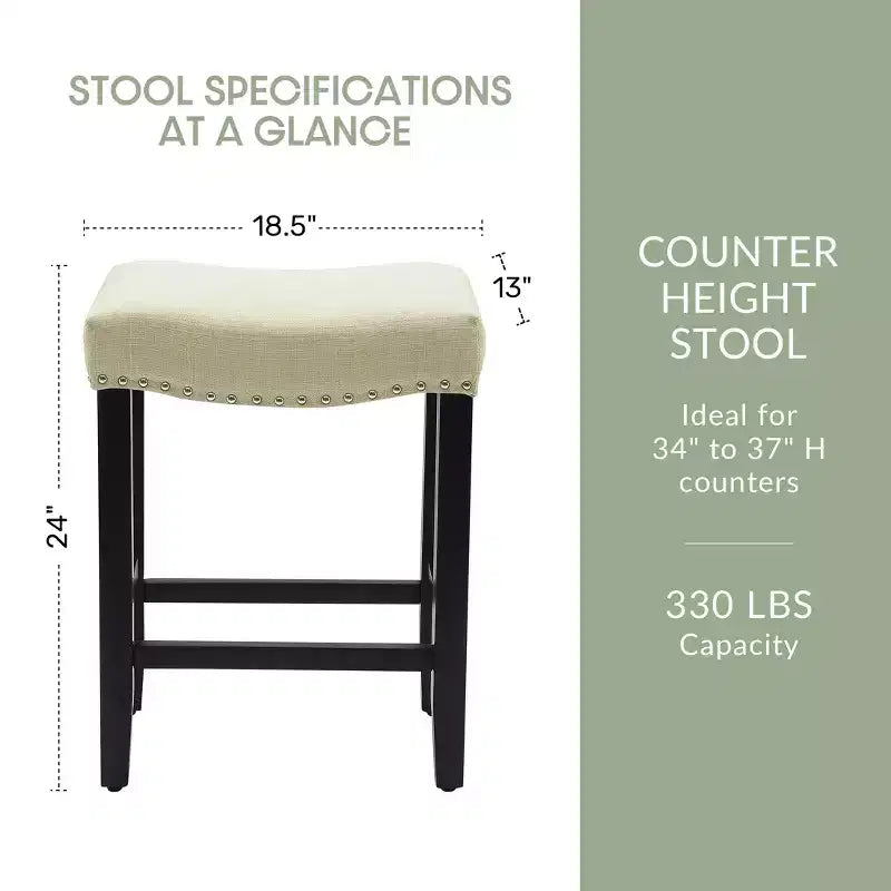 Tabouret de bar et tabouret de comptoir rembourrés WestinTrends