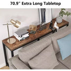 Tribesigns 70.9 Table Console, Table d'entrée Étroite pour Salon