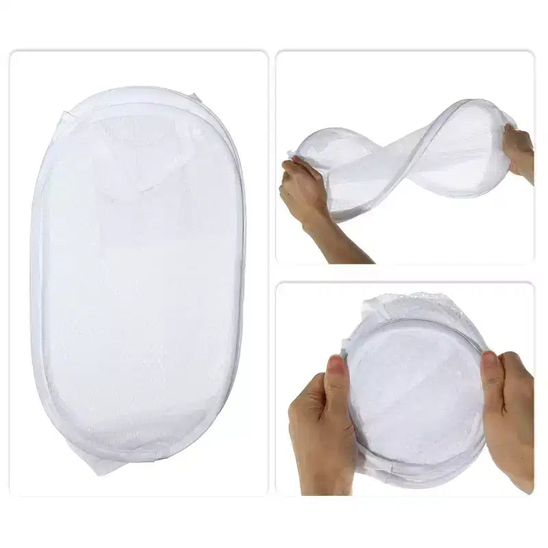 Panier à linge pliable en maille Unique Bargains 40 litres 1 pièce