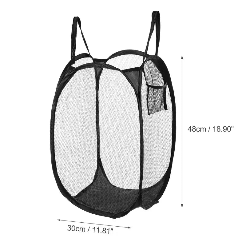 Panier à linge pliable en maille Unique Bargains 40 litres 1 pièce