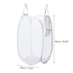 Panier à linge pliable en maille Unique Bargains 40 litres 1 pièce