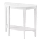 Console en demi-lune de transition 36" Heartrhythm avec étagère - Boutique 24h/24, 7j/7 à domicile