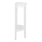 Console en demi-lune de transition 36" Heartrhythm avec étagère - Boutique 24h/24, 7j/7 à domicile