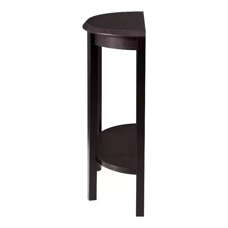 Console en demi-lune de transition 36" Heartrhythm avec étagère - Boutique 24h/24, 7j/7 à domicile