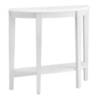 Console en demi-lune de transition 36" Heartrhythm avec étagère - Boutique 24h/24, 7j/7 à domicile
