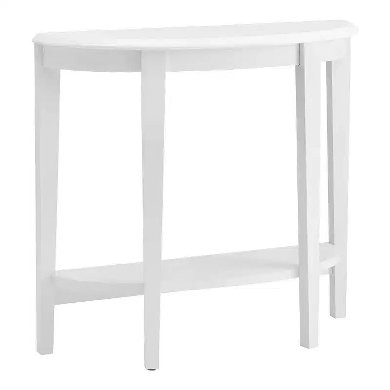 Console en demi-lune de transition 36" Heartrhythm avec étagère - Boutique 24h/24, 7j/7 à domicile