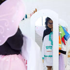 Centre de déguisement ECR4Kids avec miroir, Organisateur de costumes, Meuble Montessori
