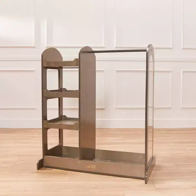 Centre de déguisement ECR4Kids avec miroir, Organisateur de costumes, Meuble Montessori