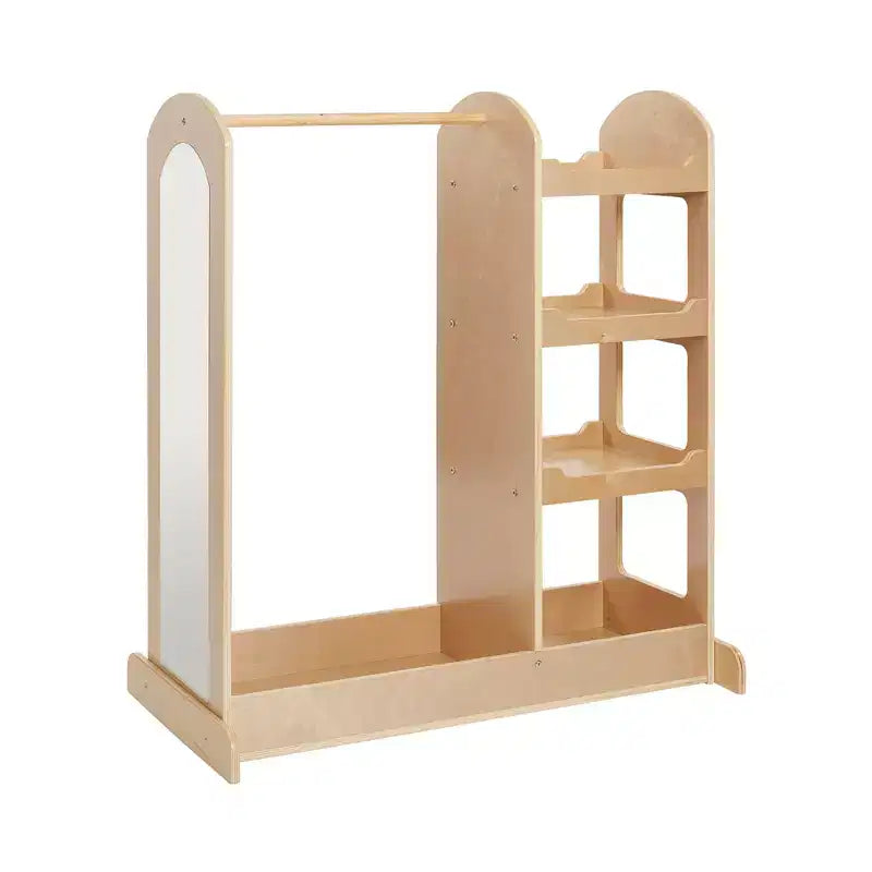 Centre de déguisement ECR4Kids avec miroir, Organisateur de costumes, Meuble Montessori