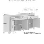 Buffet Tara vieilli - Crosley