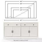Buffet Tara vieilli - Crosley