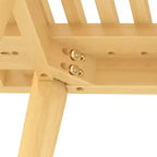 Banc d'entrée Max & Lily, banc en bois pour chambre à coucher, couloir, porche, 19
