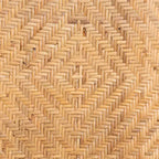 Chaise de salle à manger en rotin naturel moderne Bohème bali & pari Irene