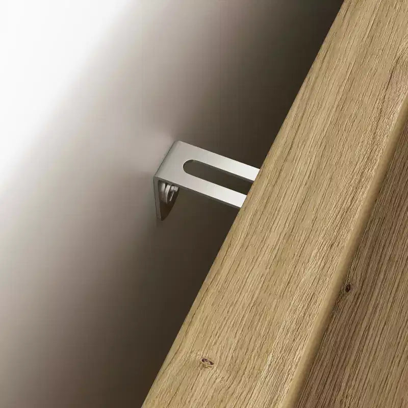 Commode à 4/6 tiroirs, commode moderne en bois avec poignées métalliques, organisateur de rangement Naturel 4A - ModernLuxe