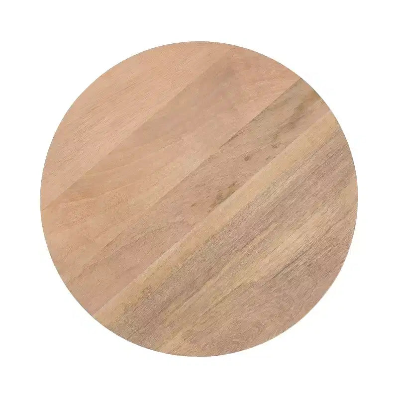 Table d'appoint ronde Kate and Laurel Kershaw, 40,6 x 40,6 x 55,9 cm, naturel