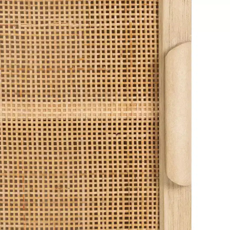 Kate & Laurel All Things Decor Armoire murale en rotin Ori Naturel