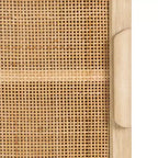 Kate & Laurel All Things Decor Armoire murale en rotin Ori Naturel